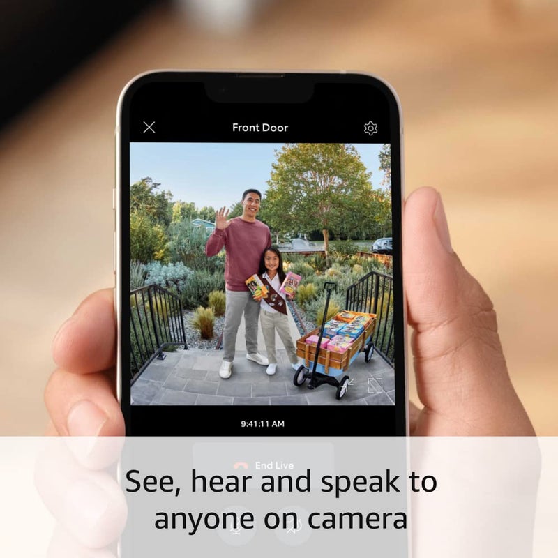 Ring Battery Doorbell Plus (newest model), Home or business security, Head-to-Toe HD+ Video, motion detection & alerts, and Two-Way Talk - Image 3